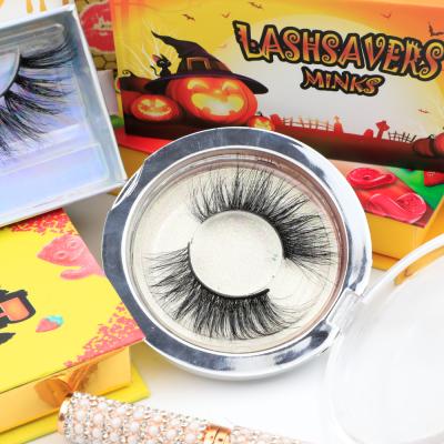 China Natural and Soft Private Label Professional Fox Eye Lashes Supplier Invisible Strip Lashes Eyelashes Smudge Eye Lashes Box for sale