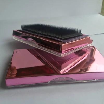 China Soft OEM Supply Custom Wrapping Silk Faux Mink Synthetic Individual Eyelashes Eyelash Extension Private Label 3D Lashes Extension for sale