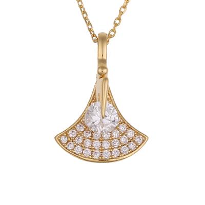 China FASHIONABLE Luxury Pendant Ladies Jewelry Necklace Fashion Wedding Dress Bridal Necklaces for sale