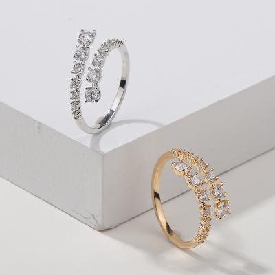 China Ladies FASHIONABLE Adjustable Rings Bridal Wedding Rings For Love Trendy Rings for sale