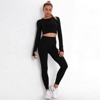 China 2021 New Hot Sale Sports Leopard Print Yoga Wear Suit Breathable for sale