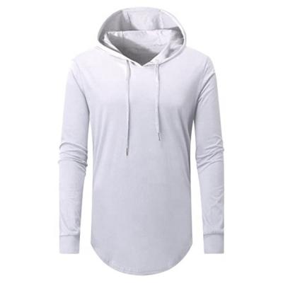 China Sporty Mens S-5X Sports Logo Hoodie Hipster Hip Hop Streetwear Fitness Sweatshirt Pullover Custom Breathable Solid Color Casual Hoodie for sale