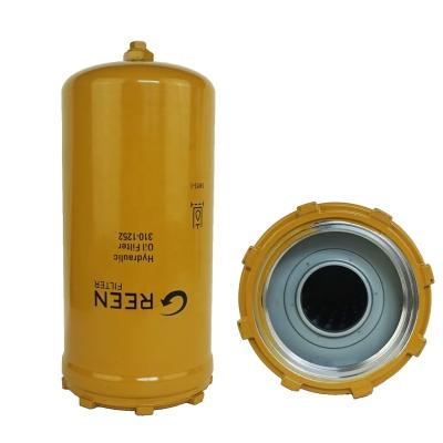 China OIL GreenFilter Hydraulic Excavator Bulldozer Engine Oil Filter - FILTER/FUEL FILTER AIR FILTER Replacement For CAT 310-1252 for sale