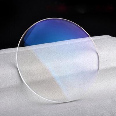 China Anti Ray Blue Light Cut Optic CR39 1.56 Single Vision Blue Lenses for sale