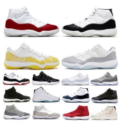 China Cushioning Cherry Basketball Shoes Men Women Jumpmen 11s Midnight Navy Cool Grey 25th Anniversary Concord Gamma Blue Trainers Sport Sneaker for sale