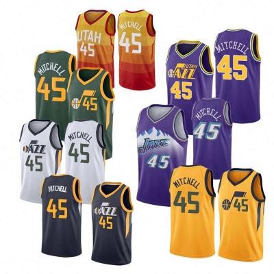 China Wholesale STOCK All Teams Basketball Jersey High Quality Embroidery Stitched Men Sports Shirt NBaa Jerseys S-2XL for sale