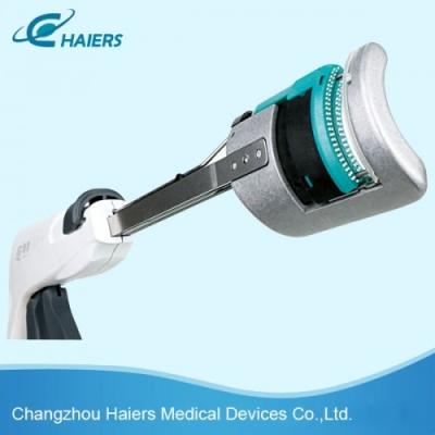 China Auto Disposable Curved Cutter Stapler for sale