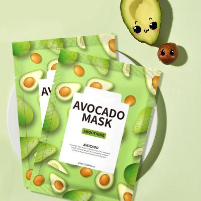 China Flawless Clearing OEM ODM Korean Wholesale Private Label Moisturizing Whitening Natural Oil Control Face Mask Skin Care Fruit Facial Mask for sale