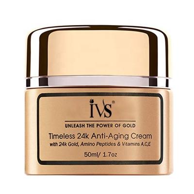 China Best Quality Anti Aging Skin Care Private Label Beauty Anti Aging Whitening Moisturizing 24k Gold Anti Aging Face Cream for sale