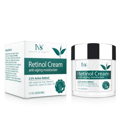 China Custom Natural Organic White Cream Face Retinol Repair Factory OEM Anti Aging Skin Care Moisturizer Anti Aging Anti Aging Cream for sale