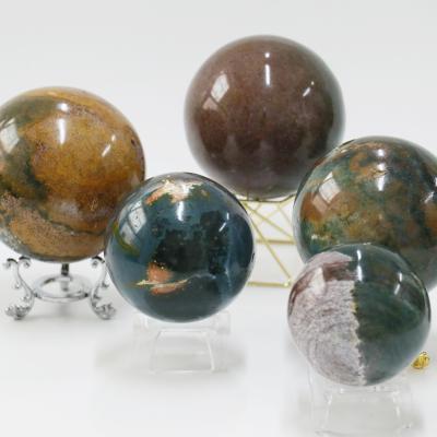 China China Wholesale High Quality Natural Crystal Jasper Crystal Ball China Rock Crystal Sphere For Healing for sale