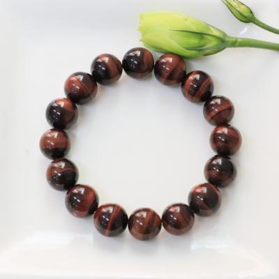 China Wholesale Natural Healing Quartz Tiger Eye China Fashion Bracelet Crystal Elastic Beaded Jewelry for sale