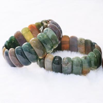 China Crystal Men and Women Jasper Couples Bracelet China Natural Healing Bracelet Gemstone Ocean Bracelet for sale