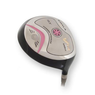 China Women Titanium OEM ODM Forging Titanium 430cc 10.5 Ladies Golf Adjustable Driver Rose Head Club for sale