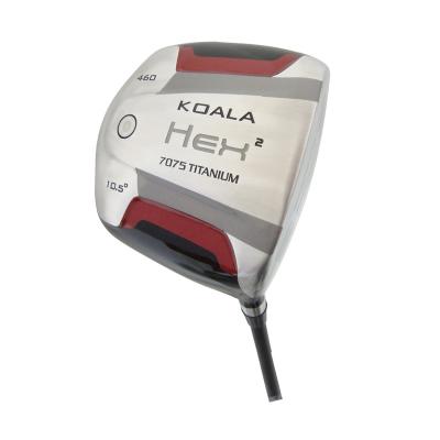 China Cheap Titanium Alloy Factory Forged 460cc Wholesale Graphite Custom Long Distance Koala Left Golf Club Sound Driver Head for sale