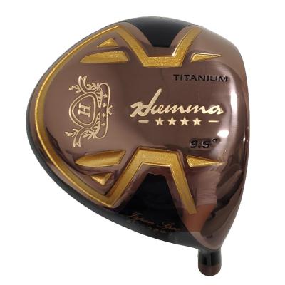 China Aluminum Golf Driver Head With Rose Gold Plating Forged Aluminum Golf Driver 9.5 for sale