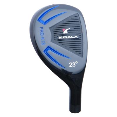 China OEM Stainless Steel Logo Stainless Steel Teams Graphite Hybrid Head Golf Club Set With Blue for sale