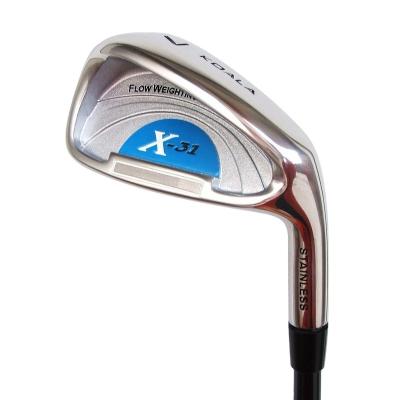 China Custom Logo Steel Factory OEM Casting New Design Right Hand Single Length Golf Irons for sale