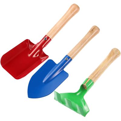 China Real Pastoral Toy of 3 PCS Mini Kids Gardening Tool Set Garden Tool Kit Children Parents Garden Floral Tool Kits Children Kids for sale