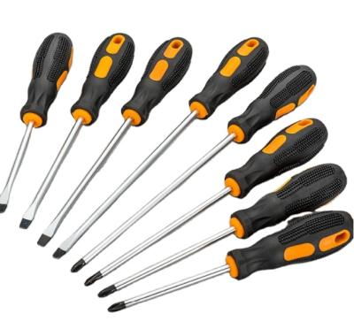 China SOLUDE RTS Multi-Used Handle 8mm Philip Screwdriver Magnetic Magnetic Chrome Vanadium Household Rubber Steel Screwdriver for sale