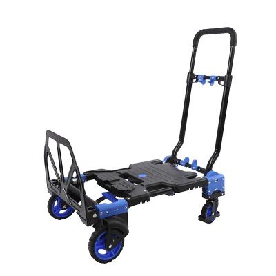 China Tools 2 in Convertible Multifunctional Aluminum Carts and 1 Hand Truck Hand Carts for sale