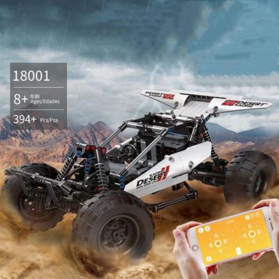 China Hot Selling Rc Building Blocks Bricks High Speed ​​Racing Car Model Electronic Toy 2022 App Radio Control Toys Legoed Spike Race for sale