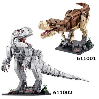 China Jurassic Worlds Series of Building Toy 611001 The Indominus Rex Ideas Tyrannosaurus Kid Dinosaur Block Toys Building Blocks Set Classic MOC for sale