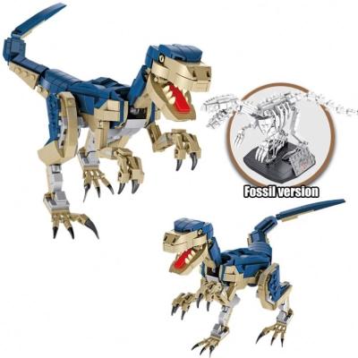 China Building Block Toy 612003 Dinosaur World Park Movie Velocir Fossils 774Pcs DIY Model Bricks Toys For Children Jurassic Animals for sale