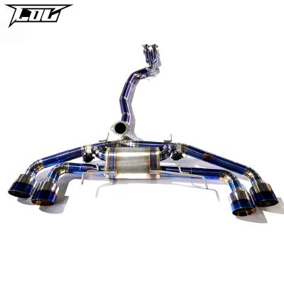 China Engine Catback Exhaust For Nissan GT-R V6 3.8 2008+ Automobile Exhaust System Titanium Alloy Pipe High Performance for sale