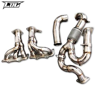 China Engine Exhaust Manifold For LOTUS Evora 3.5 GT410 2017-2019 304 Stainless Steel Exhaust Downpipe High Performance Pipe for sale