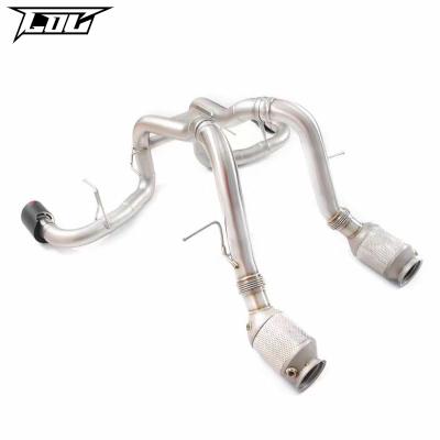 China Engine Catback Exhaust For Mclaren 570GT 3.8 2016 - High Performance System Stainless Steel Exhaust Downpipe for sale