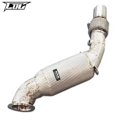 China Engine Downpipe For BMW 116 118 120 High Performance Exhaust Downpipe Stainless Exhaust System N13 Steel Pipe 2013-2019 for sale