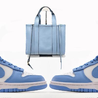 China 2023 Fashion Designer Ladies Handbags and Sneaker Women Luxury Purses and Shoes Sets NK for sale