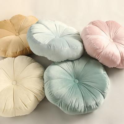 China 2021 Anti-Static Cute Skin Friendly Soft Flower Design Home Decor Kids Support Chair Cushion for sale