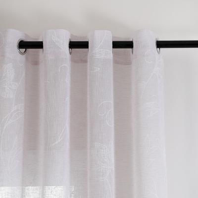 China Other Fancy Sheer Window Curtain Of The Latest Design Tulle Cloth Voile Drapes Cloth for sale