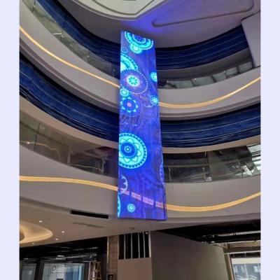 China interior & indoor and outdoor led full color glass electronic display screen outdoor led grill transparent waterproof screen panel for sale