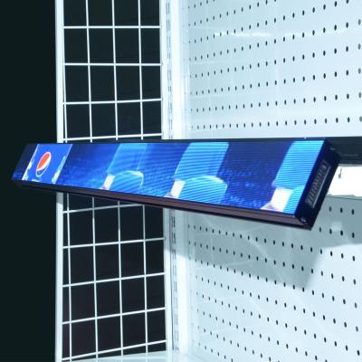 China Function SMD P1.2 P1.5 P1.875 Support WIFI/USB Smart LED Display Supermarket Indoor Shelf Advertising P1.2 Digital Store Retail Signage for sale