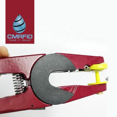 China Design Good Quality Ear Tag Closed Side Animal Applicator For Cattle And Sheep for sale