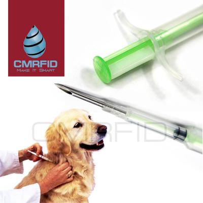 China 1.4*8mm NFC syringe tag waterproof/waterproof rfid animal tag for animal microchip tracking for sale