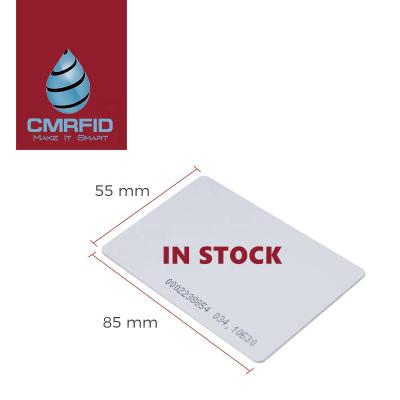 China Waterproof / CMRFID waterproof plastic rfid printable contactless blank card with ISO14443A chip smart printable security plus advertising hardcover in 2k 4k X rfid mass transit for sale