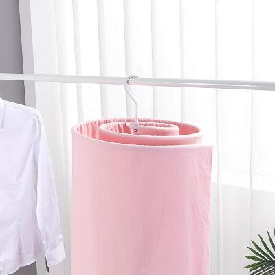 China Sun Coat Hanger Cloth Hanger for Home Clothes Hanger Sheet Cover Hook Cabinet Hanger Circle Drying Racks Accessories Home Supplies for sale