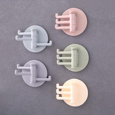 China Sustainable design hot selling household supplies plastic wall mounted adhesivecheap hanging hook for sale