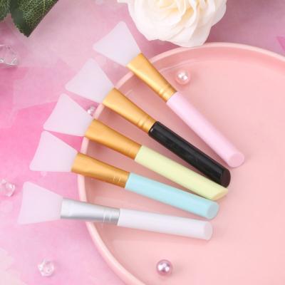 China Wholesale Silicone Skin Mud Mask Applicator Brush Protective Mask Brush Facial Mask Brush Popular Silicone Face Mask Care Tool Makeup Brush Silicone for sale