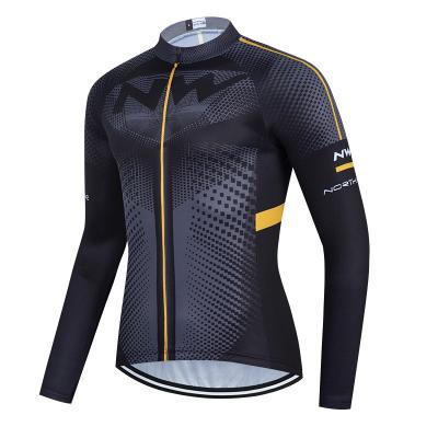 China Breathable Factory Direct OEM Customized Long Sleeve Cycling Top Sweat-absorbing and Breathable Amazon EBAY Shrimp Peel AE Popular for sale