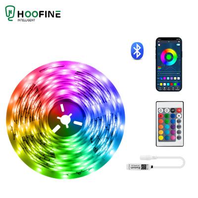 China Residential High Quality 5050 RGB 12v 10m Waterproof Smart Strip Light Stairs 50Meter Alexa 50m Outdoor WIFI APP LED Strip Light TV For Room for sale