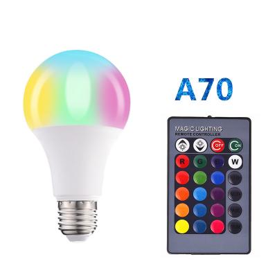 China OEM Residential Wholesale Color Changing E26 LED Bulbs B22 Light Dimmable RGB E27 LED Bulb for sale