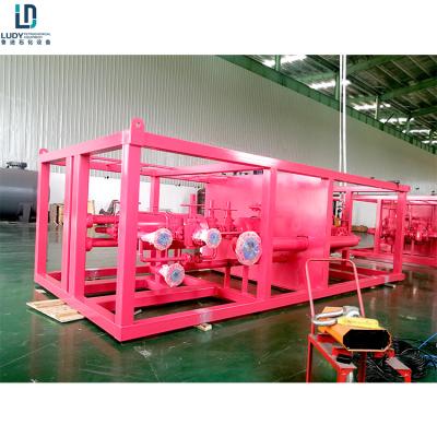 China Petroleum Automatic Equipment Wellhead Desander Cyclonic Cyclone Separator for sale