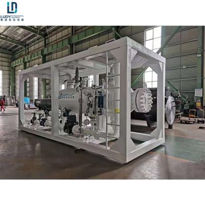 China High Pressure Oilfield Petroleum Gas Water 3 Phase Test Separator Skid ASME Separator for sale