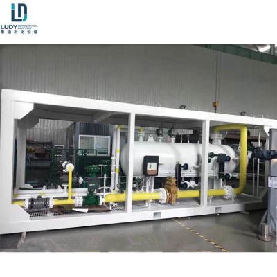 China High Pressure Stainless Steel 1440psi 3ph Skid Mounted Test Separators For Petroleum Gas for sale