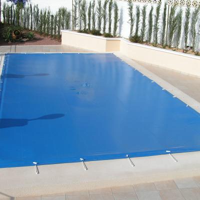 China Pool Anti-UV Roof Cover Pool Safety Cover Material Cloth Swimming Billiard Table Cover With 18ft*38ft 20ft*30ft 20ft*42ft for sale